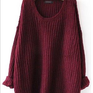 🎀 REDUCED 🎀 Trendy Loose Knit Scooped Sweater